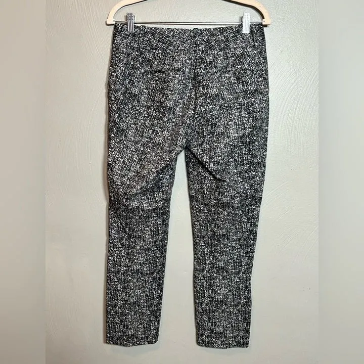 White House Black Market Ankle Pants Print Stretch Size‎ 2 - Image 4