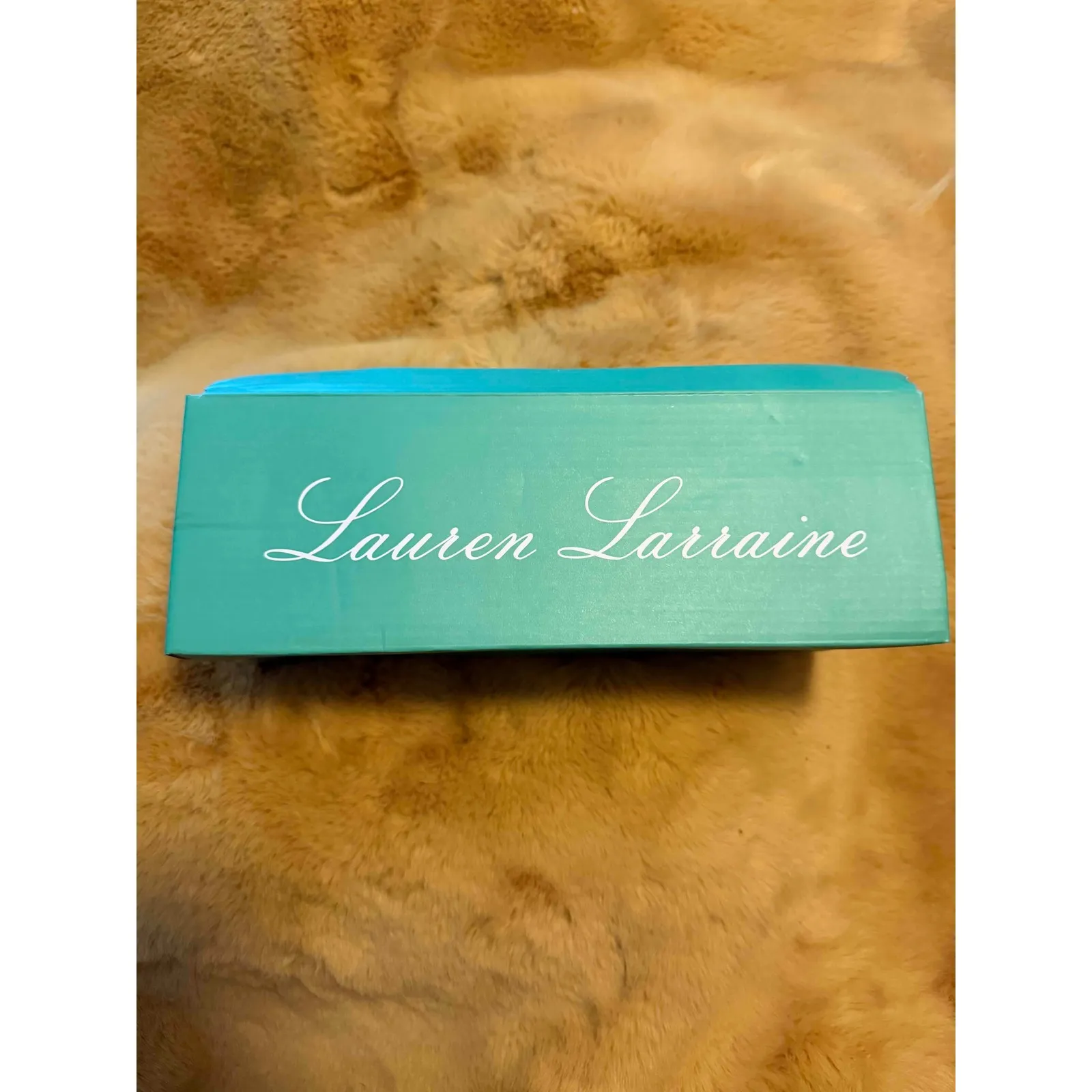 Lauren Lorraine Women's Breeze Black Rhinestone Bow Jelly Slide Sandals Size 9 - Image 3