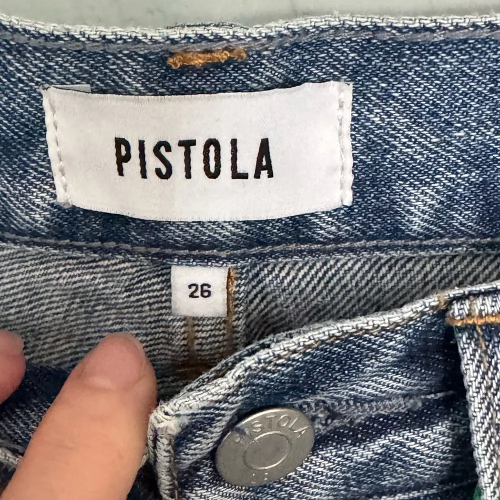 NWT  Cassie High Rise Straight denim in Paloma Distressed Sz 26 fits 29” - Image 7