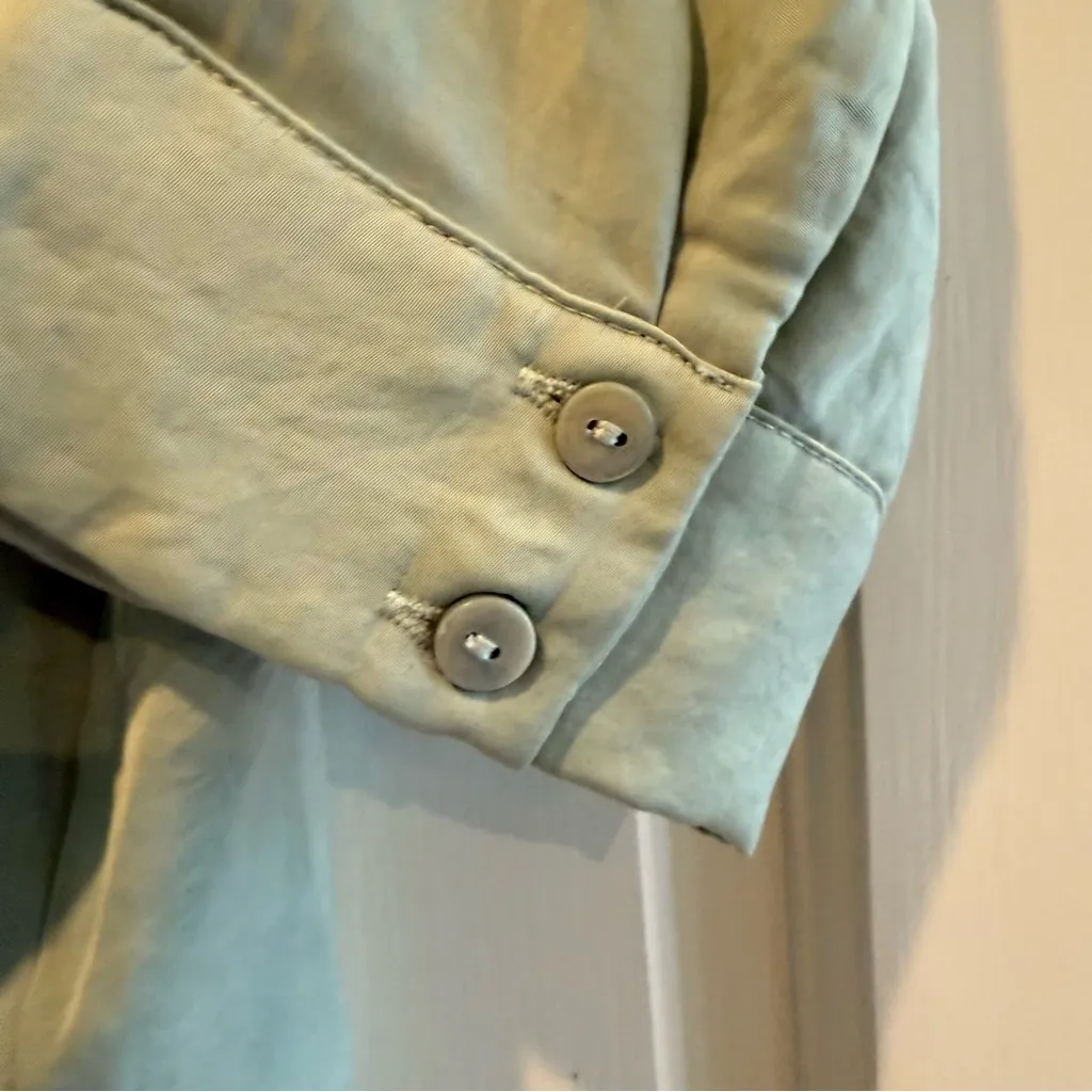 Glam Marci V-Neck Pullover Tunic‎ 3/4 Sleeves Mint Green Size Medium NWT - Image 3