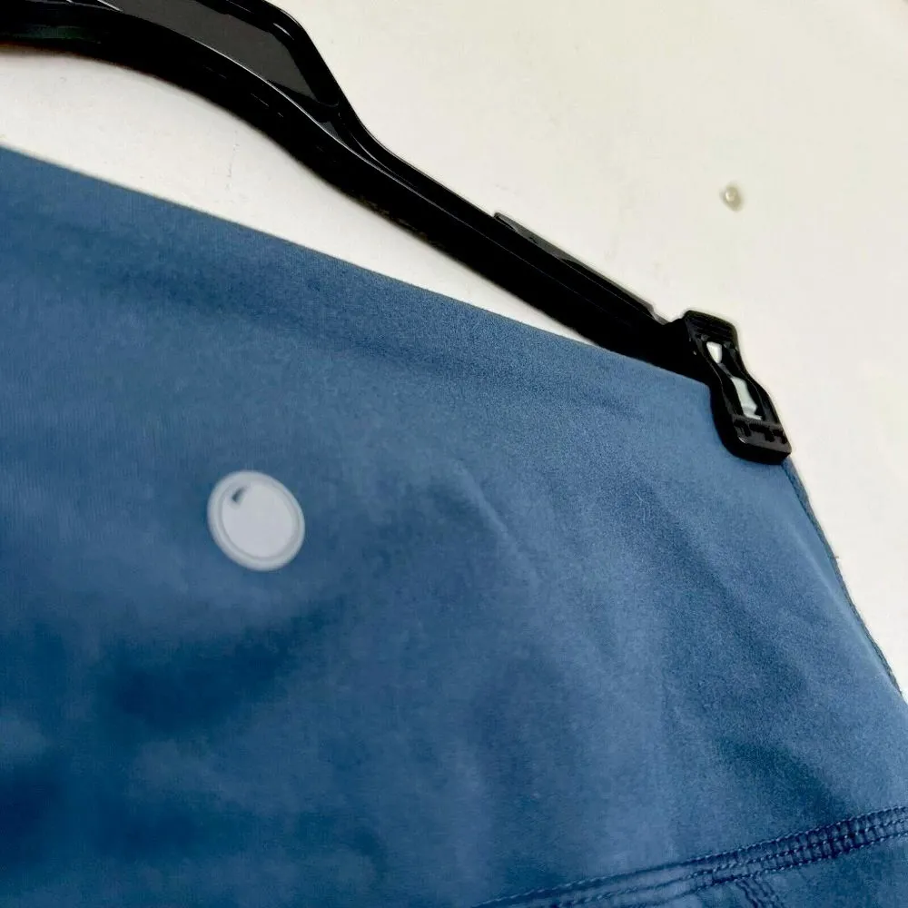 𝅺YOGALICIOUS crop Leggings yoga XSmall blue teal Activewear pants NEW - Image 14