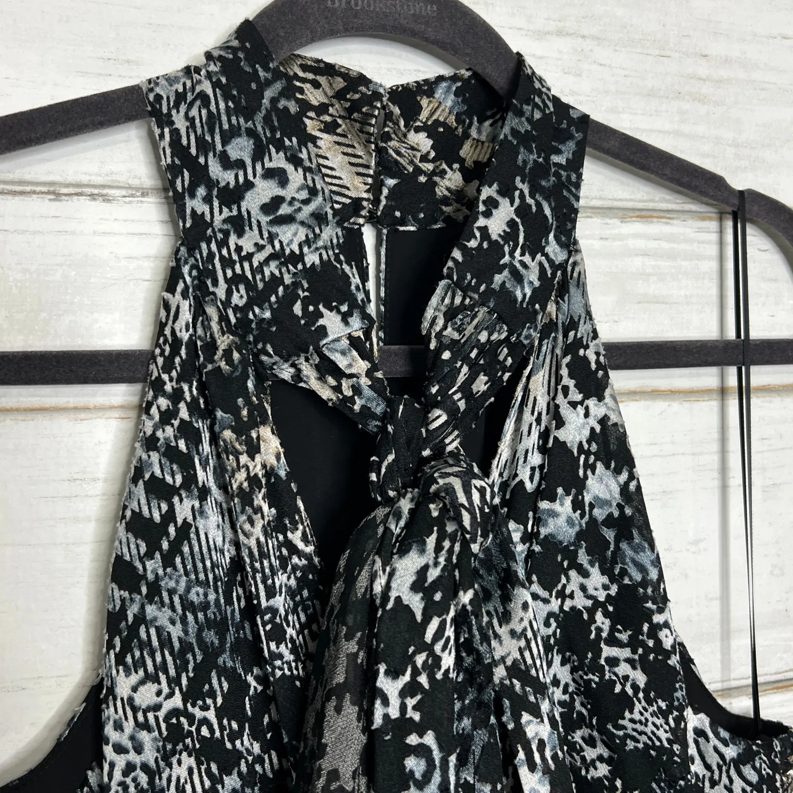 Ramy Brook Elaina Wide Leg Jumpsuit Black Size 8 - Image 13