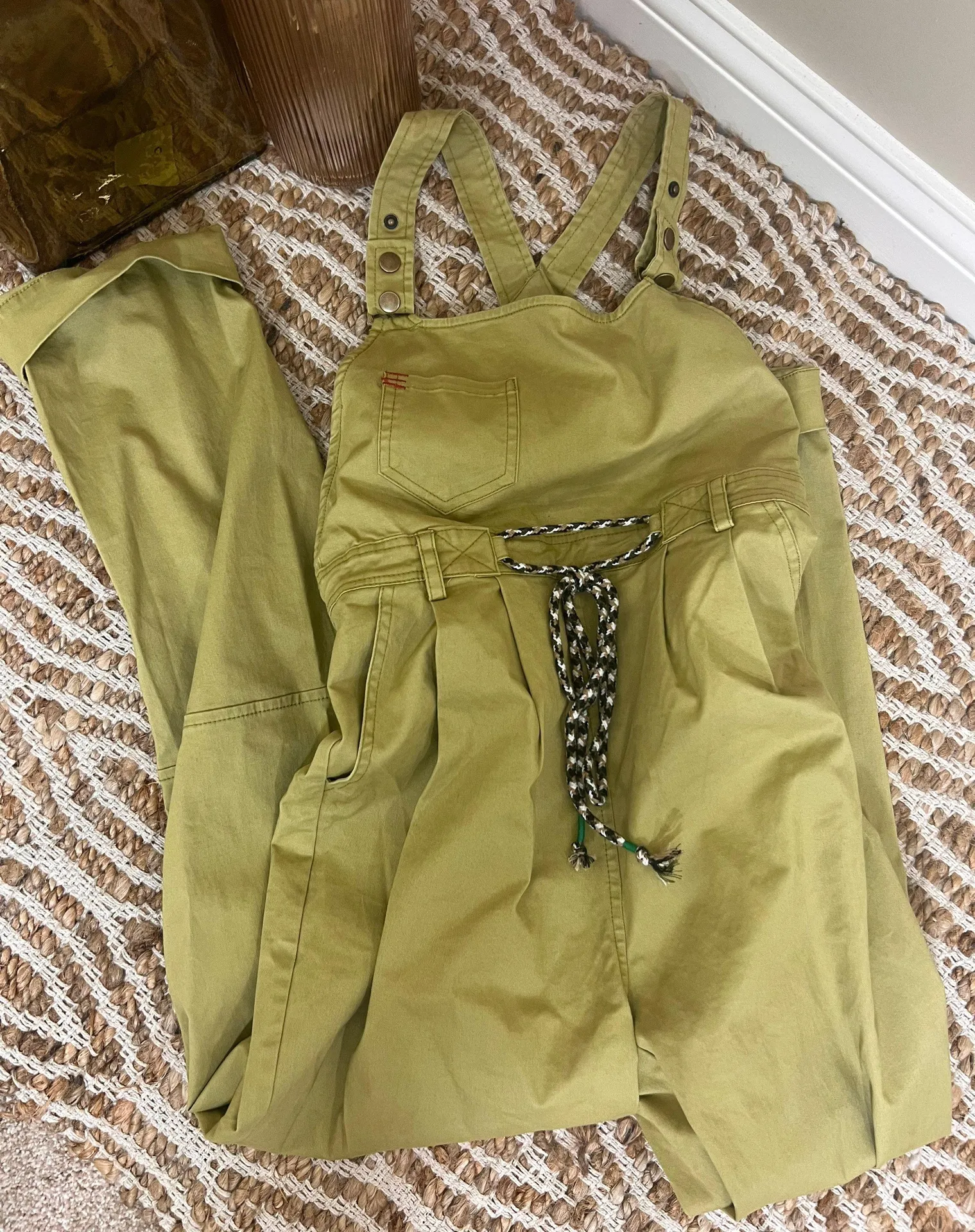 BDG Green Utility Overalls - Image 2