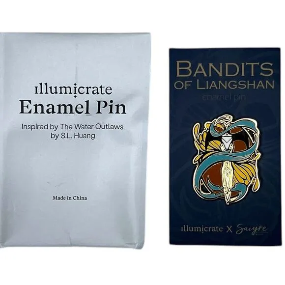 Illumicrate The Water Outlaws Bandits of Liangshan Enamel Pin - Image 2