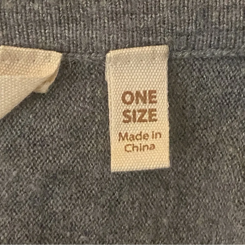 SOFT SURROUNDINGS Open Cardigan Wrap in grey fleece with lace trim One Size EUC - Image 12