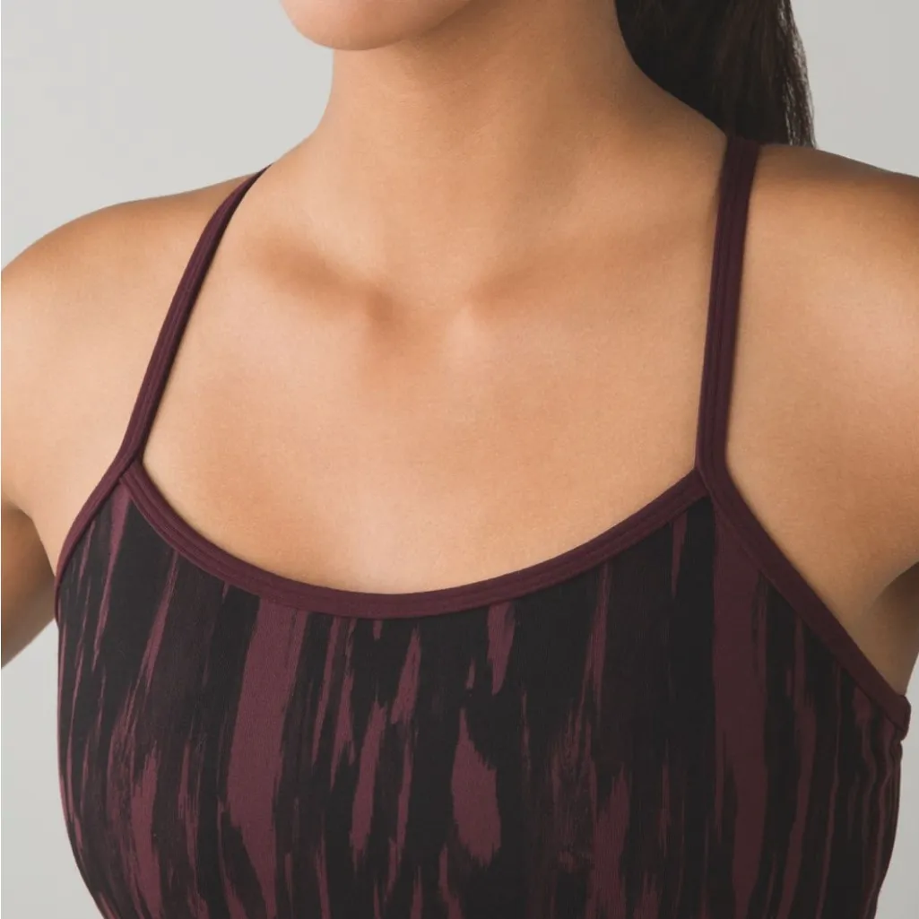 Lululemon PowerY tank‎ burgundy/black size 6
Painted Animal Bordeaux Drama Black - Image 4