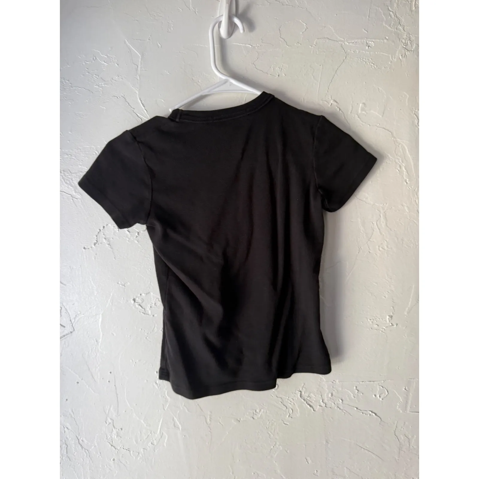 Black Dragon Y2k Embroidered Graphic Baby T Shirt Short Sleeve Women's Top XS - Image 4