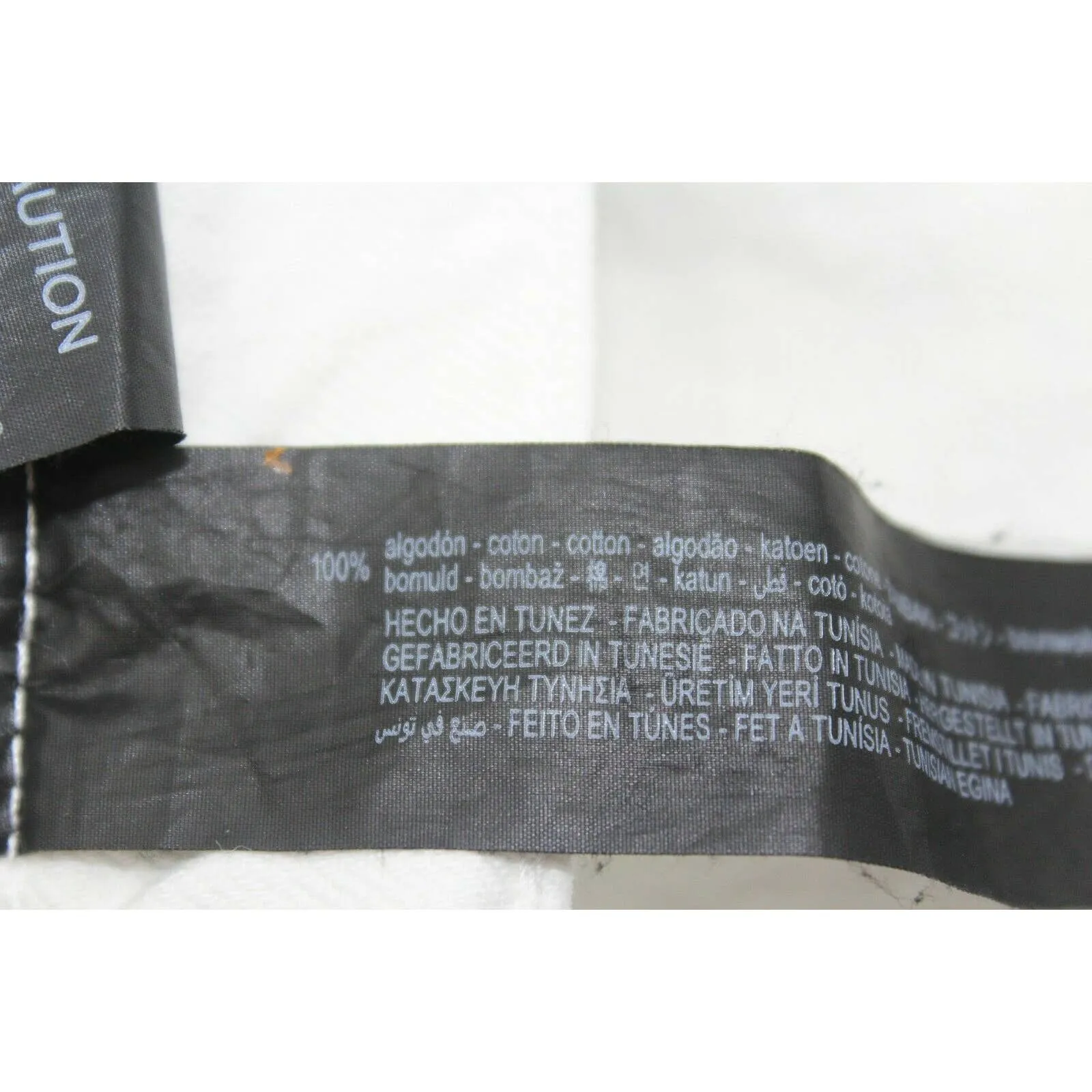 Zara Women's Off White Denim Raw Cut Off Edges Distressed Mini Skirt Size Small‎ - Image 4