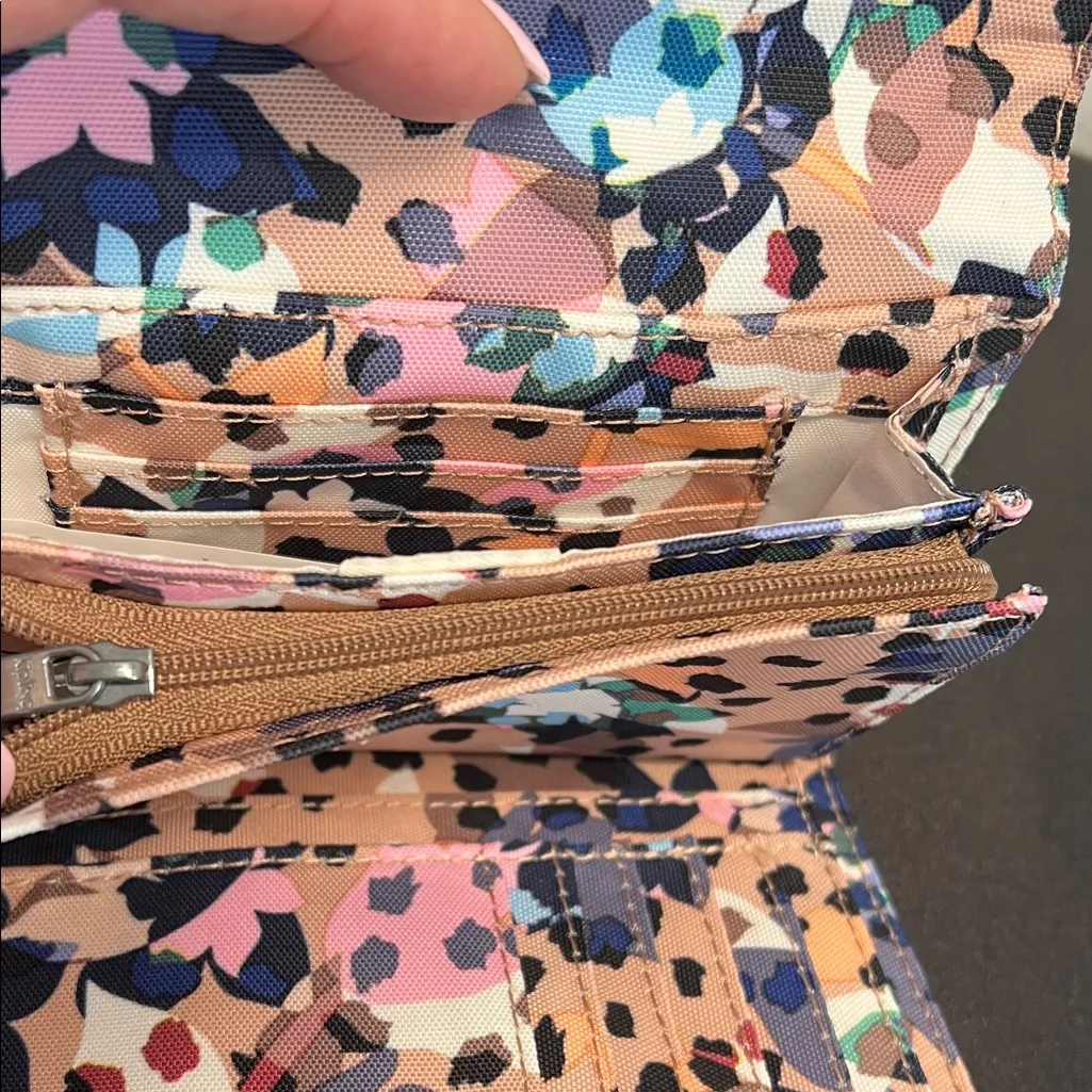 Kipling | “Autumn Blossoms” Wallet w/ Iconic Gorilla “Devin” - Image 8