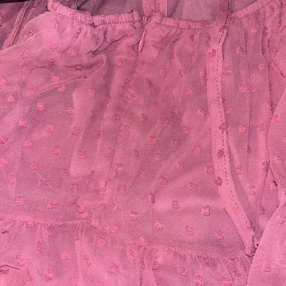 Pink Swiss Dot Puff Long Sleeve Mini Dress 🩷 - Image 10