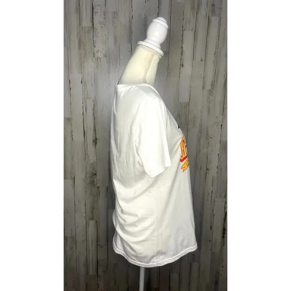 NWT Women's Small White Kansas City Chiefs Super Bowl LVII AFC Champions T-Shirt - Image 2