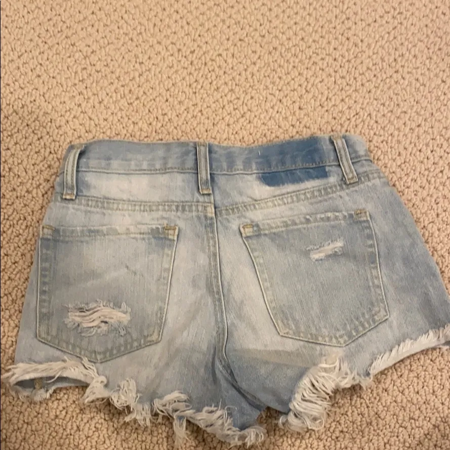 aeropostale ripped jean shorts - Image 3