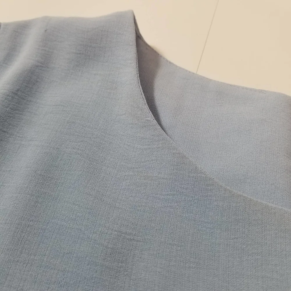 Molly Bracken Light Blue side pockets Shift Dress - Image 6