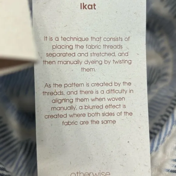 Otherwise NWT Blue‎ White Bucket Hat Blue - Image 6