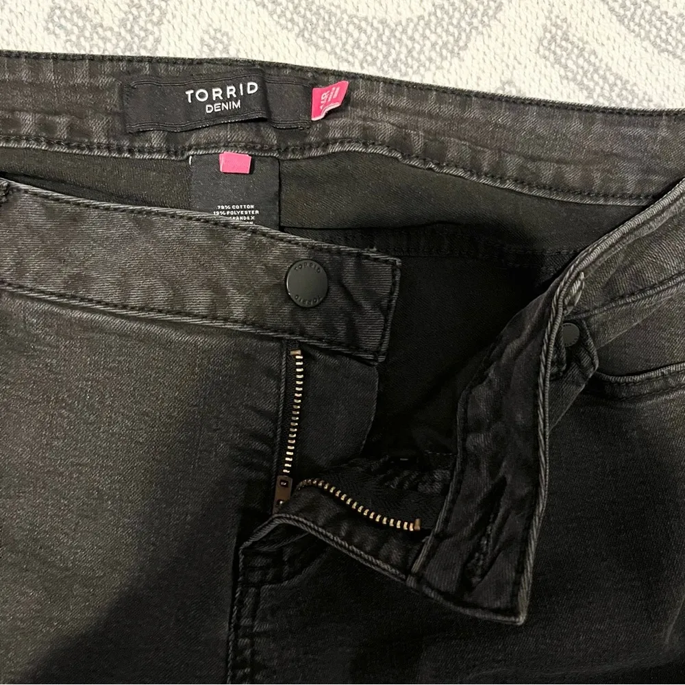 TORRID Black Denim Bootcut Jeans Plus Size 14 Regular - Image 8