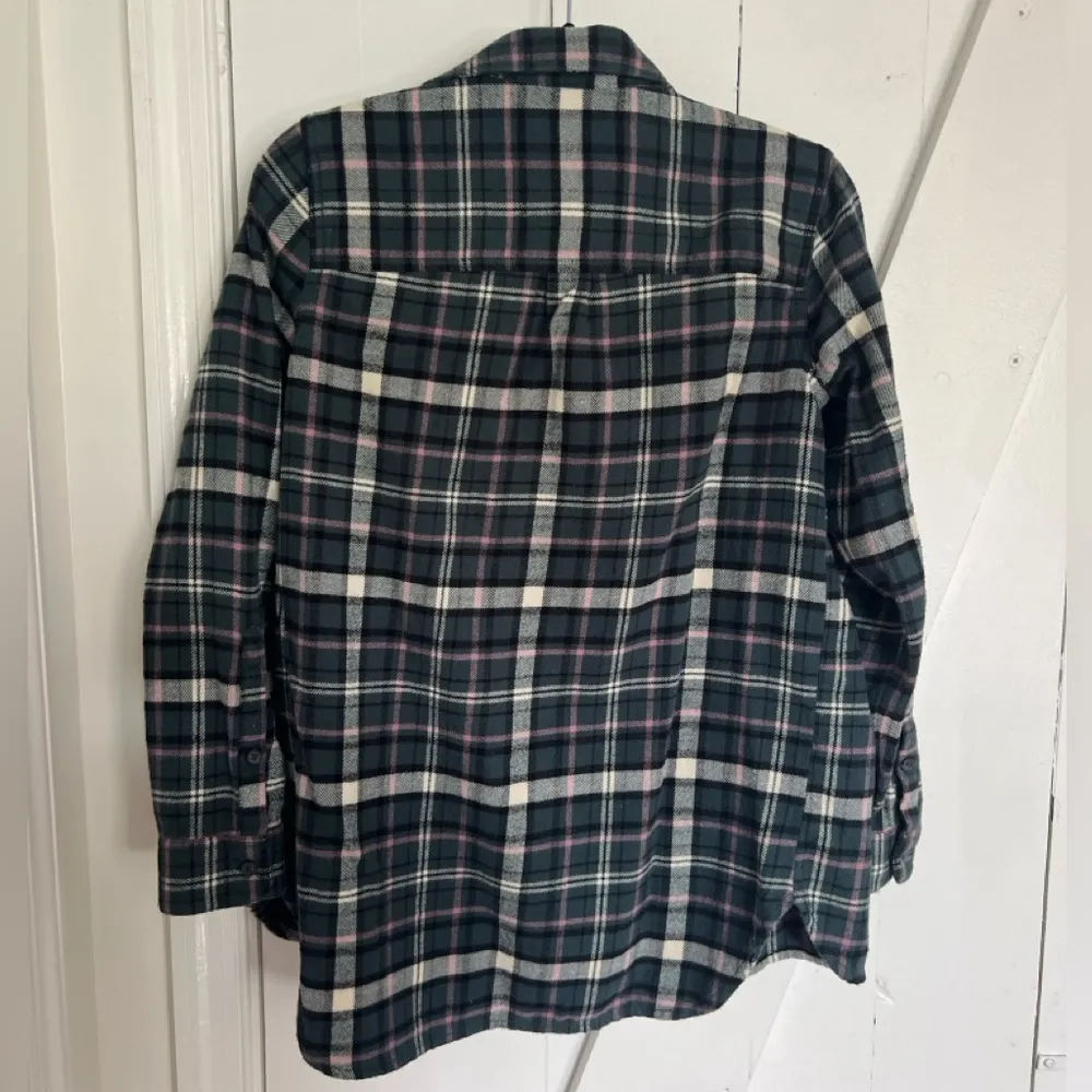 Madewell Flannel Classic Ex-Boyfriend Shirt in Baywood Plaid - Image 8