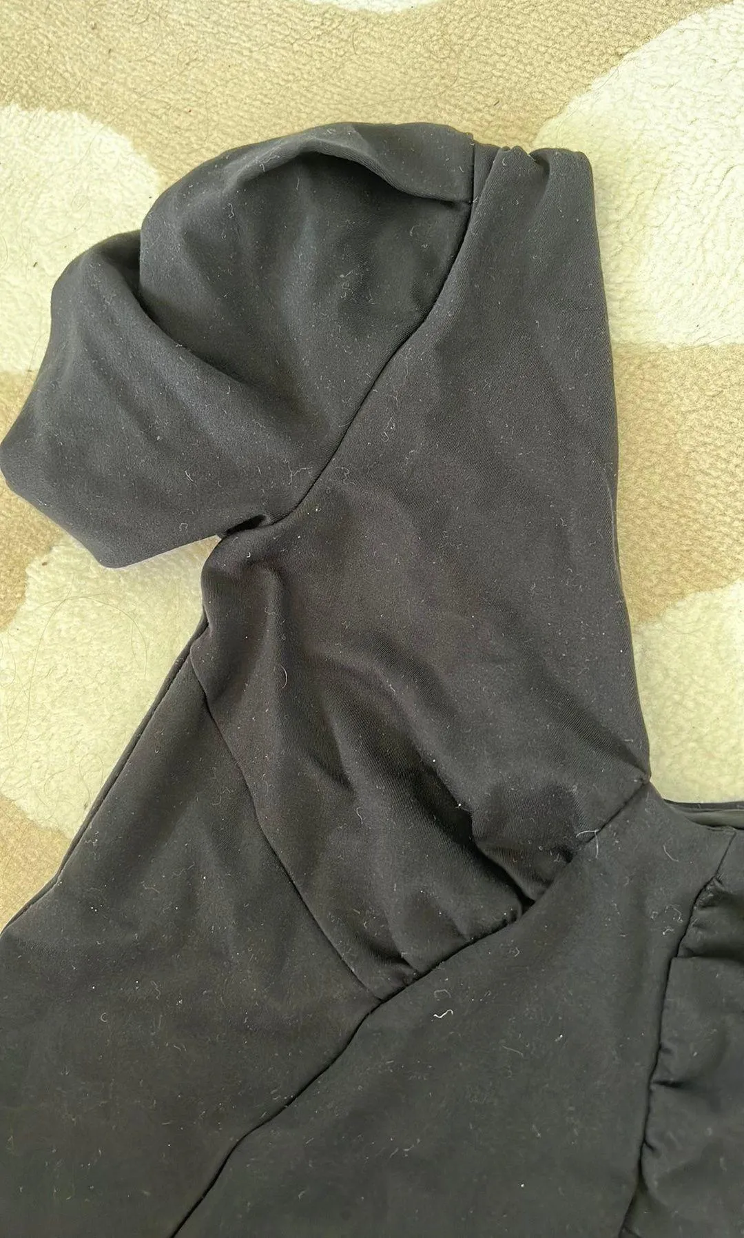 v neck puff sleeve bodysuit - Image 2