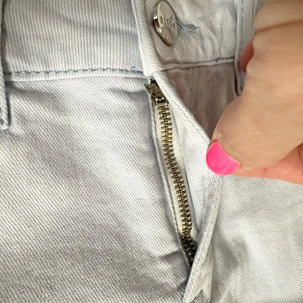 Risen Denim Shorts Blue - Image 6