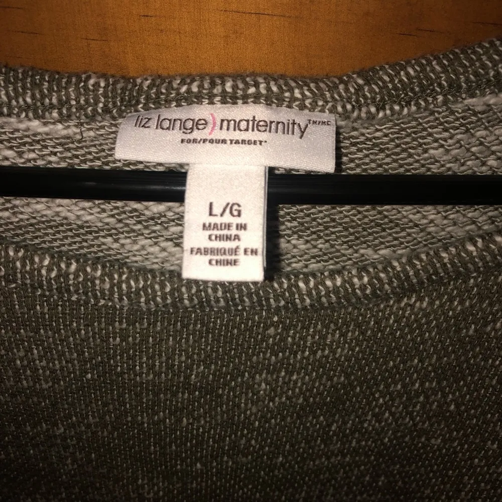 Liz Lange Maternity dress green size large! - Image 4