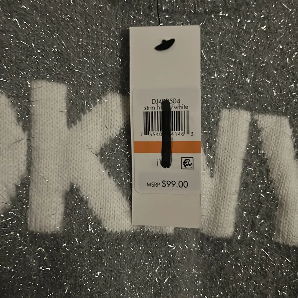 DKNY Sparkling Gray Women's Sweater - Image 3