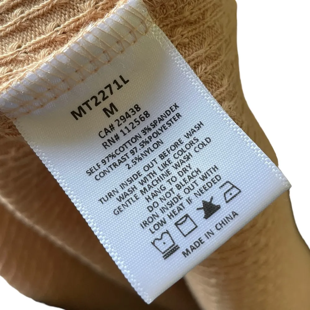 Miss Me Salmon Pink Purple Boho Hippie Retro Chevron Long Sleeve Mock Neck Top - Image 10