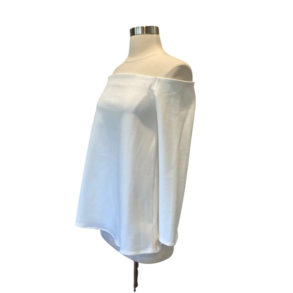 Tuckernuck White Miranda Off The Shoulder Blouse Size XS - Image 4
