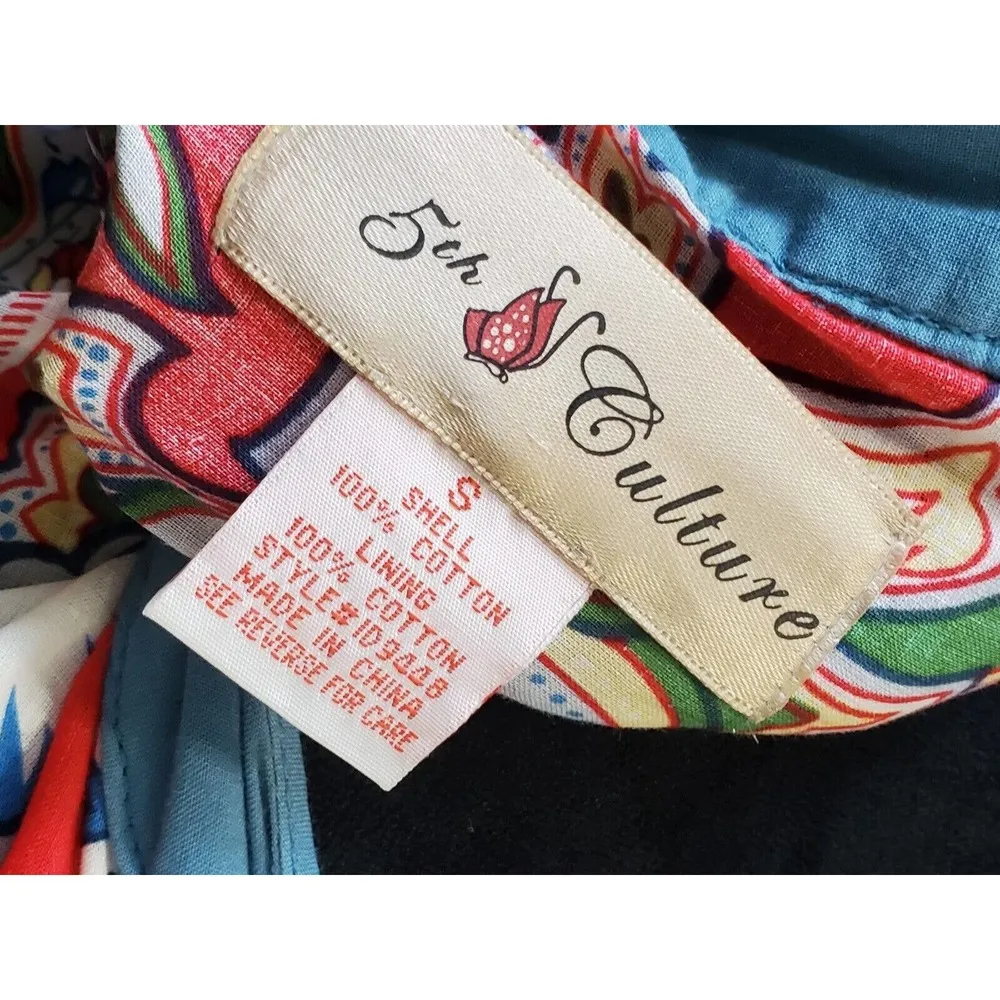 5th Culture Women's Floral 100% Cotton V - Image 10