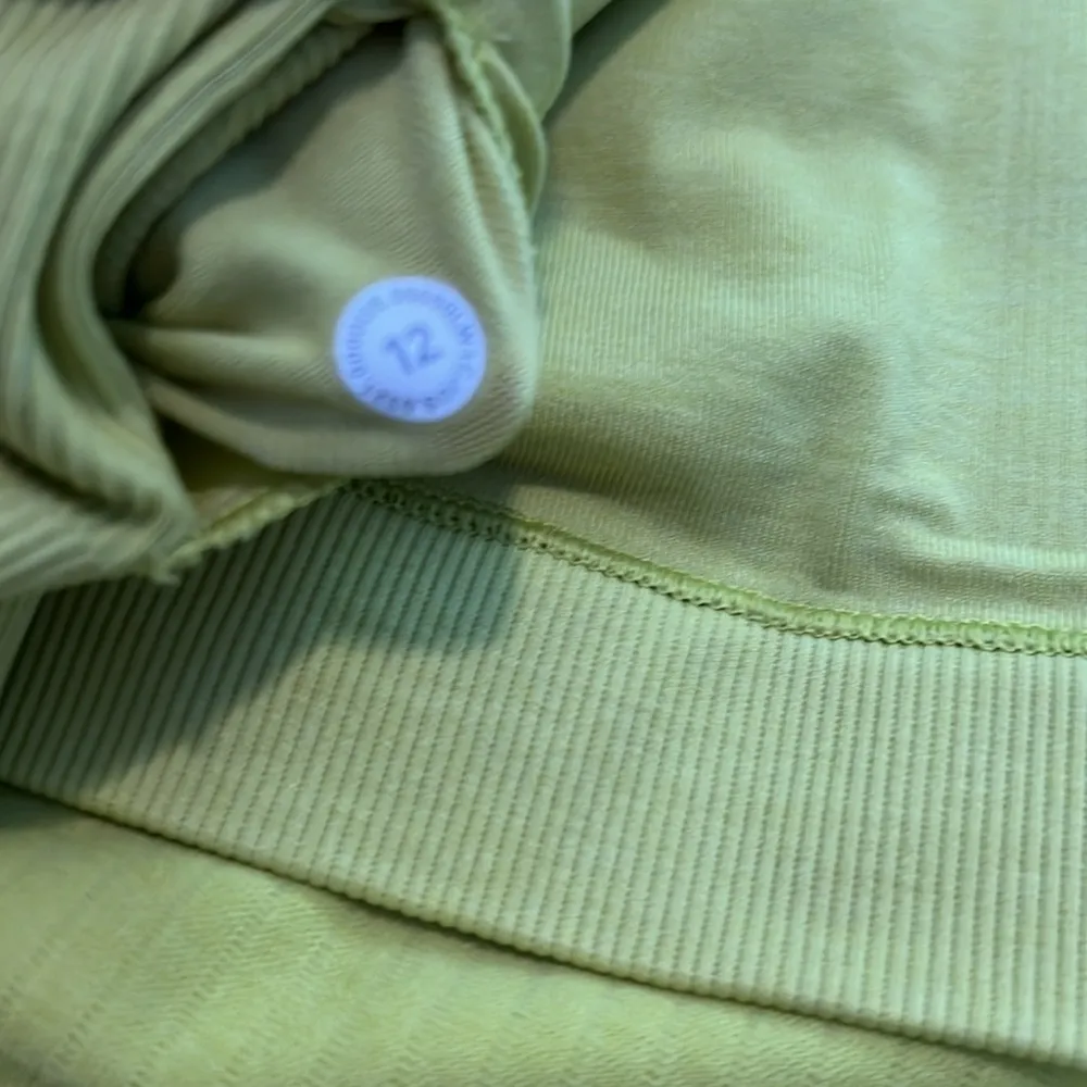 Lululemon Ebb To Street Tank Top Color: Dew Green Size 12 GUC - Image 7