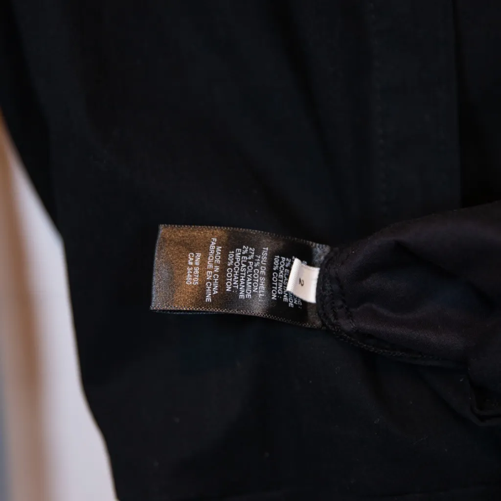 Rebecca Taylor Cotton Poplin Lightweight Puff Half Sleeve Tie Waist Jumpsuit 2 - Image 4