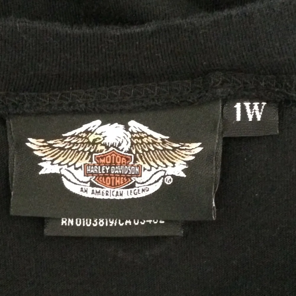 Harley-Davidson Rose Bling Graphic Short Sleeve T-Shirt - Image 5