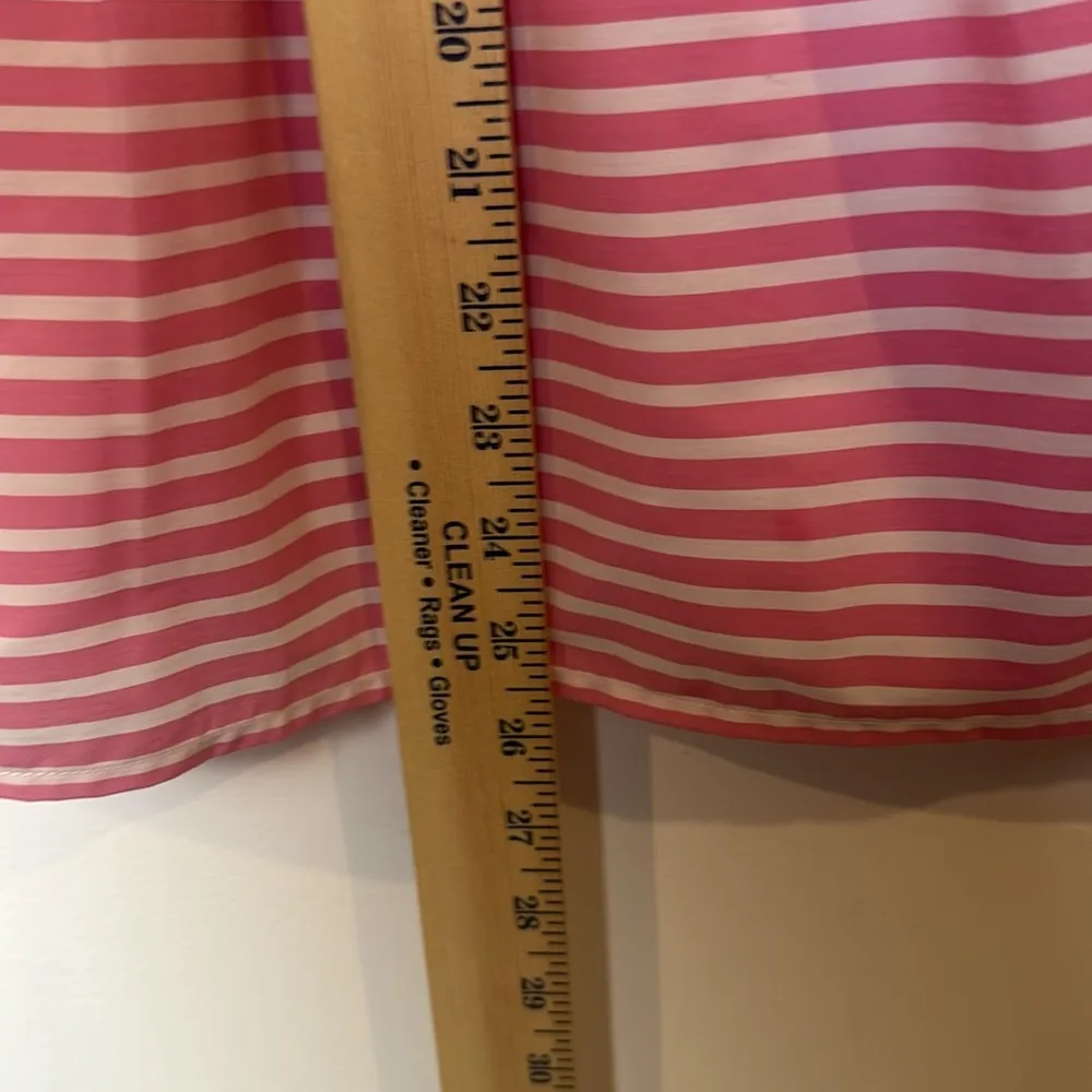 Draper James Women’s Penelope Top in Crisp Cotton Pink and White Stripe S - Image 6