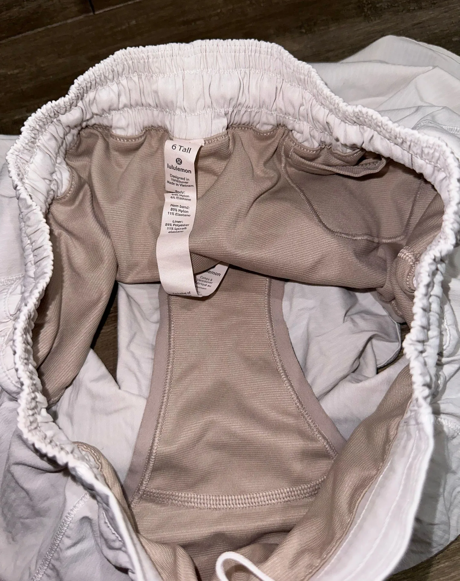 White Hotty Hot Short 4” - Image 3