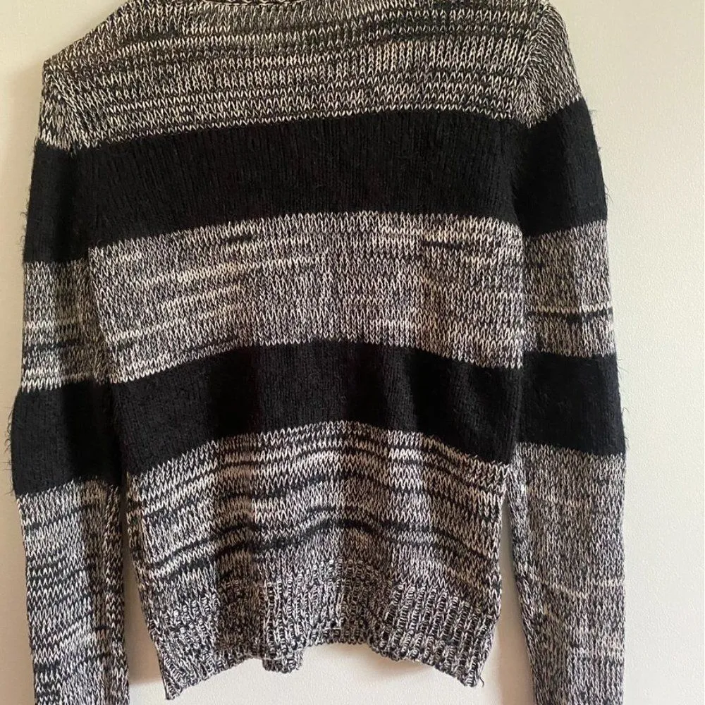 BCBGeneration Striped Wool Blend Sweater - Image 10