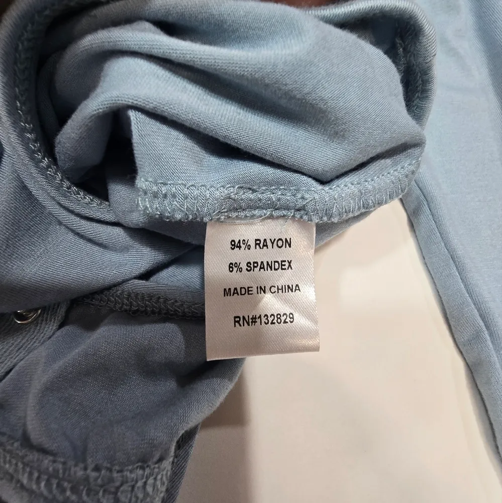 Superdown Storme Bodysuit in Dusty Blue - Image 9