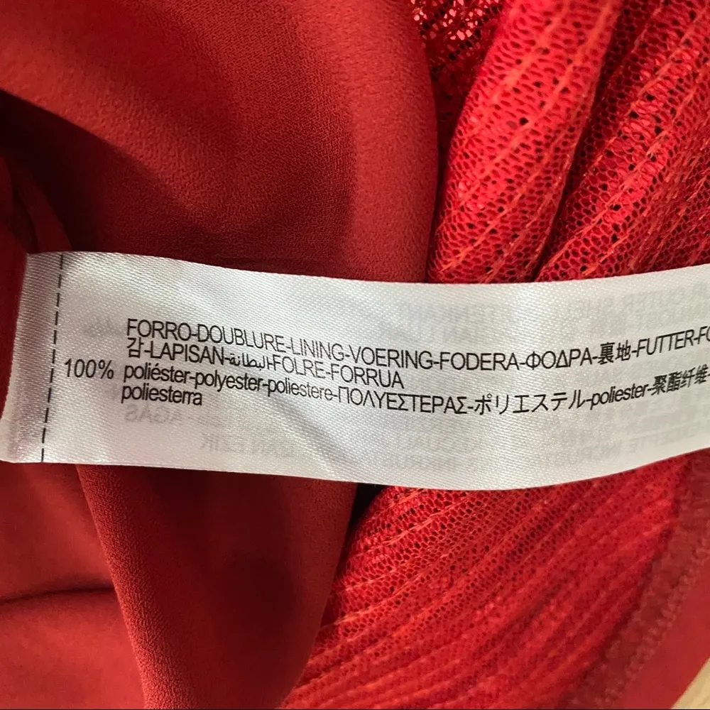 NEW Zara red sequin mini dress BLOGGERS FAVORITE!!! - Image 11