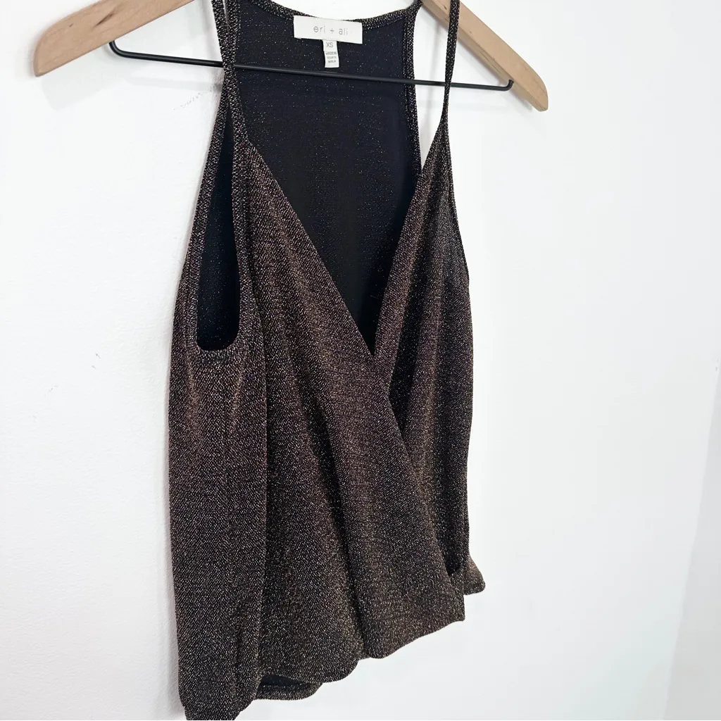 Anthropologie Eri + Ali Encore Shine Top Sleeveless Size XS - Image 6