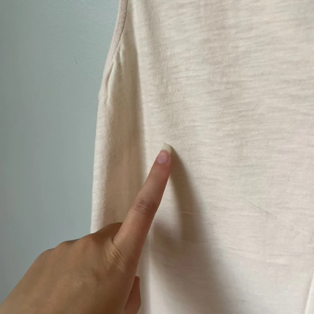 Eileen Fisher Sleepwear by Garnet Hill Light Pink Pajama Set Women's Small - Image 10