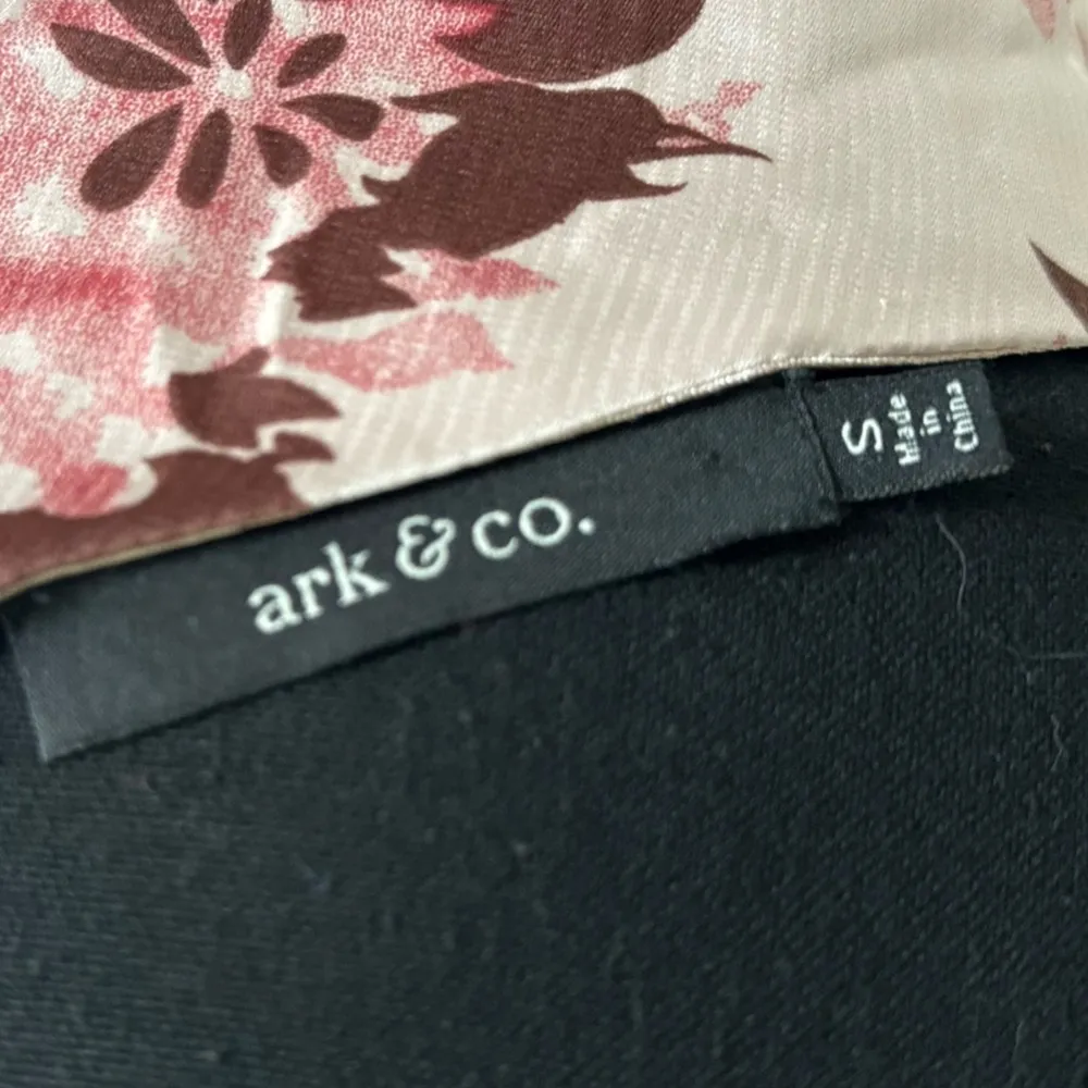 Asymmetrical dress with a floral print in pink and brown tones, one - Image 5