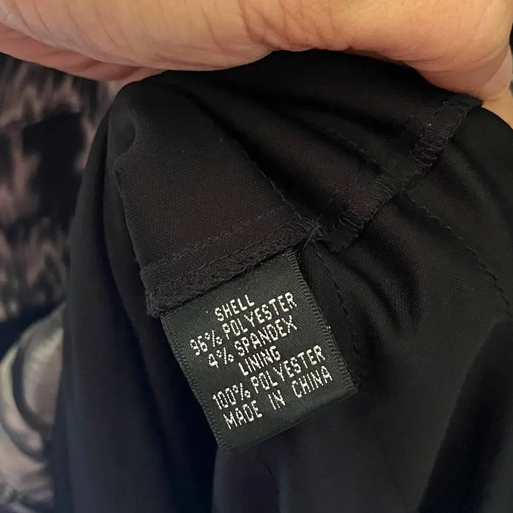 Adrianna Papell Ruffle Sheath Dress Sz 14 Tiered Abstract Glam Art Deco Cocktail - Image 11