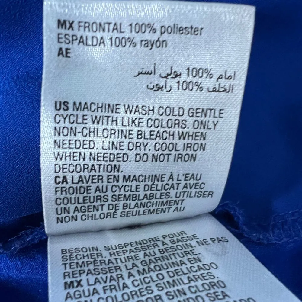 INC Womens Top 3X Mix Media Business Casual Workwear Office Career Party Event Blue - Image 9