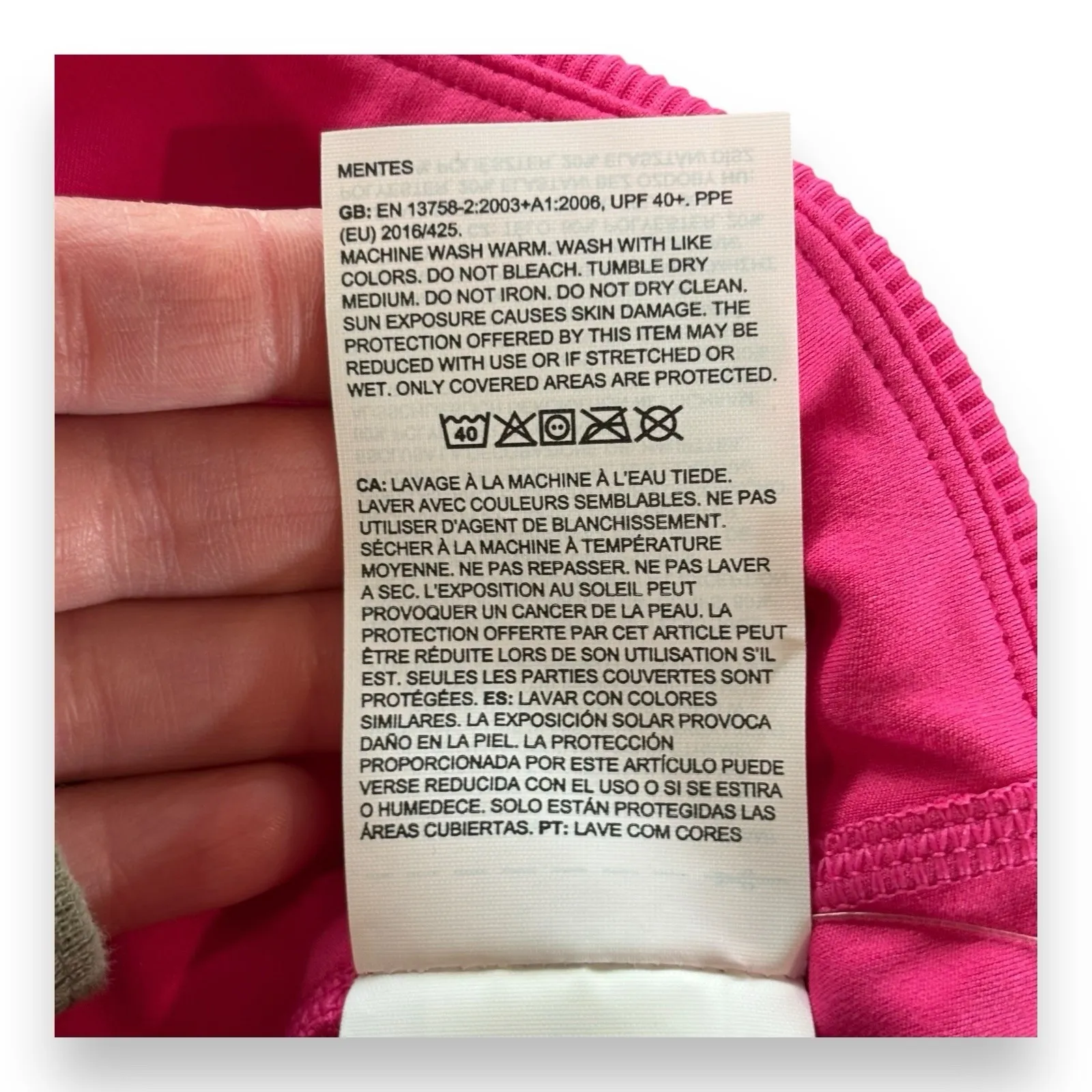 THE NORTH FACE Pink Dune Sky‎ Pocket Leggings Women's Size XS New 7/8 Length - Image 15