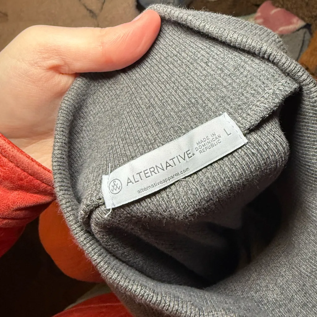 Alternative One Shoulder Gray Dress - Image 2