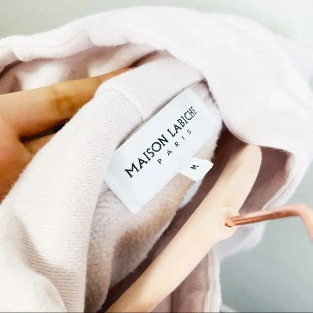 MAISON‎ LABICHE Crazy In Love Hoodie Sweatshirt Size Medium - Image 9