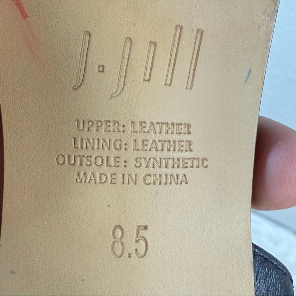 J.Jill Elegant Black Sandals SZ:8.5 - Image 5