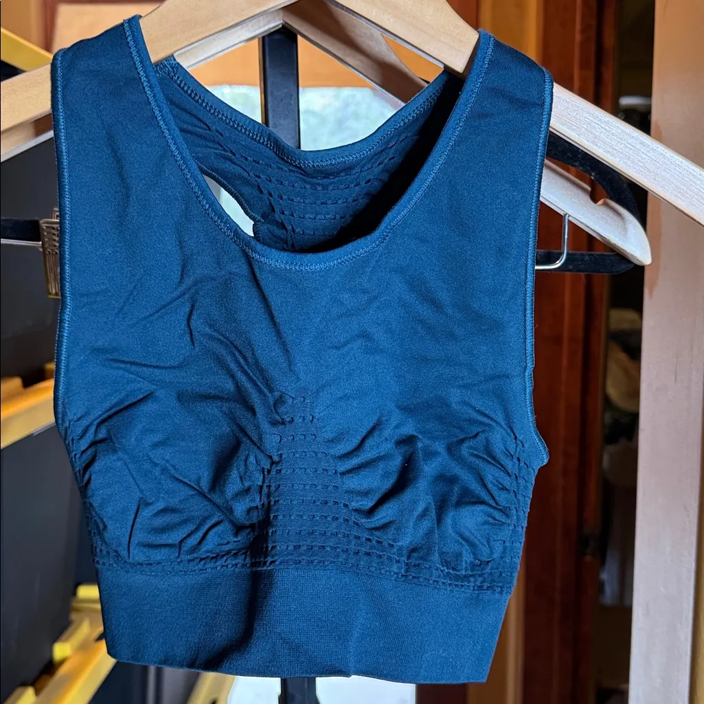 NWOT Sweaty Betty Stamina Sports Bra ATLANTIC GREEN Women’s Size Small - Image 4