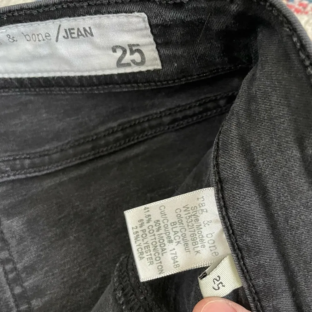 Rag&Bone High Rise Skinny Jeans - Image 3