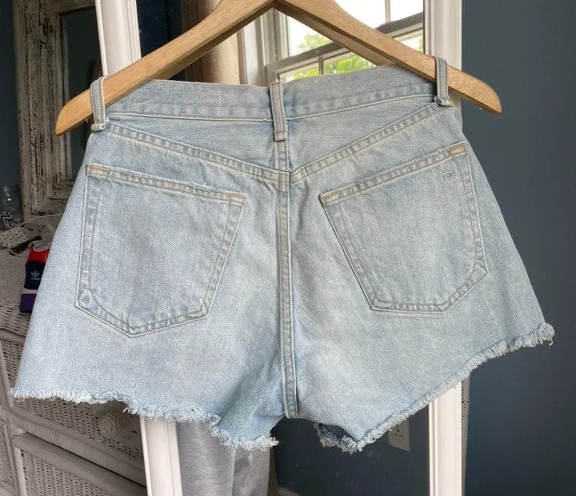 LIKE NEW Rag&Bone Light Wash Shorts - Image 2