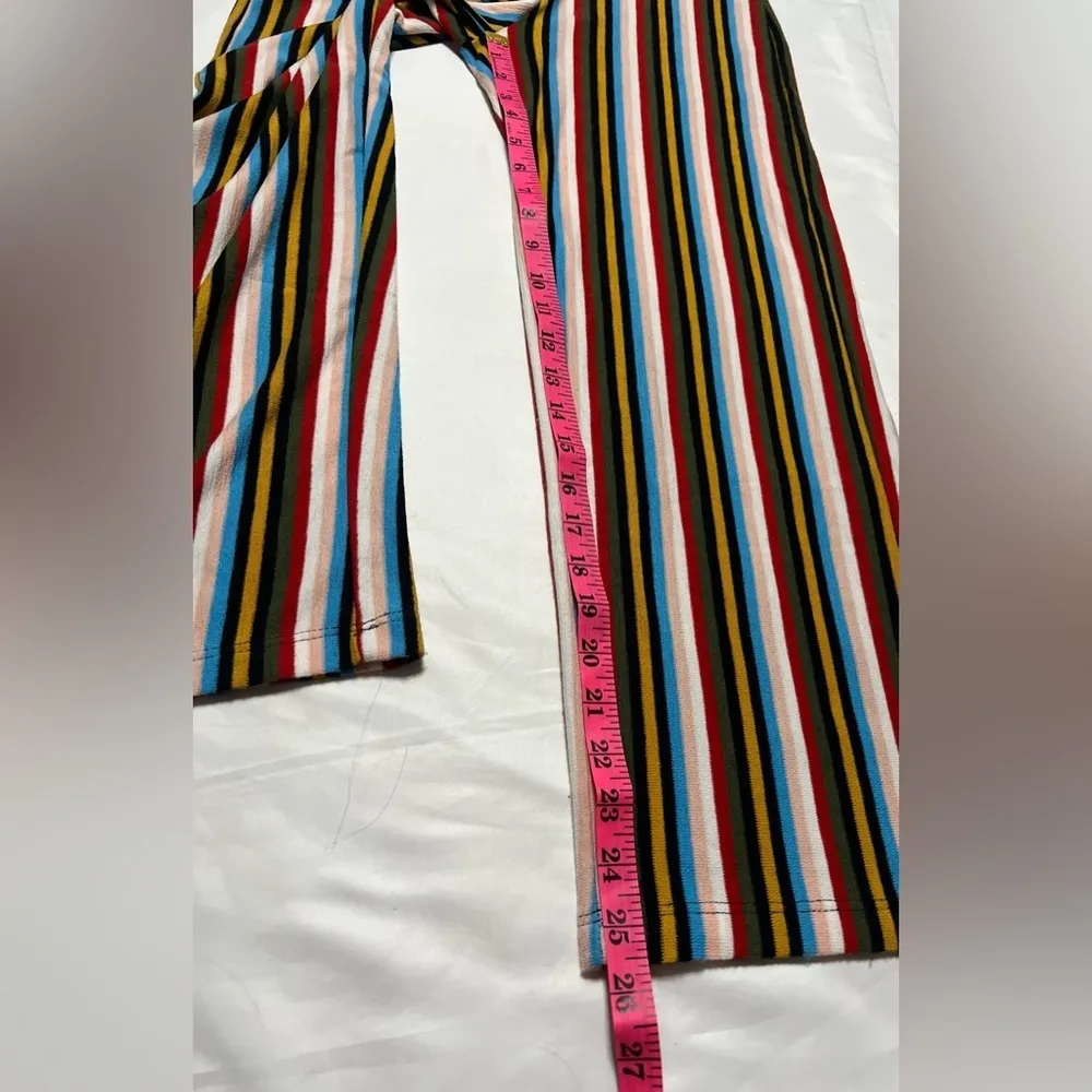 Urban Outfitters Ant Knit Colorful Striped Cropped Pants XS - Image 9