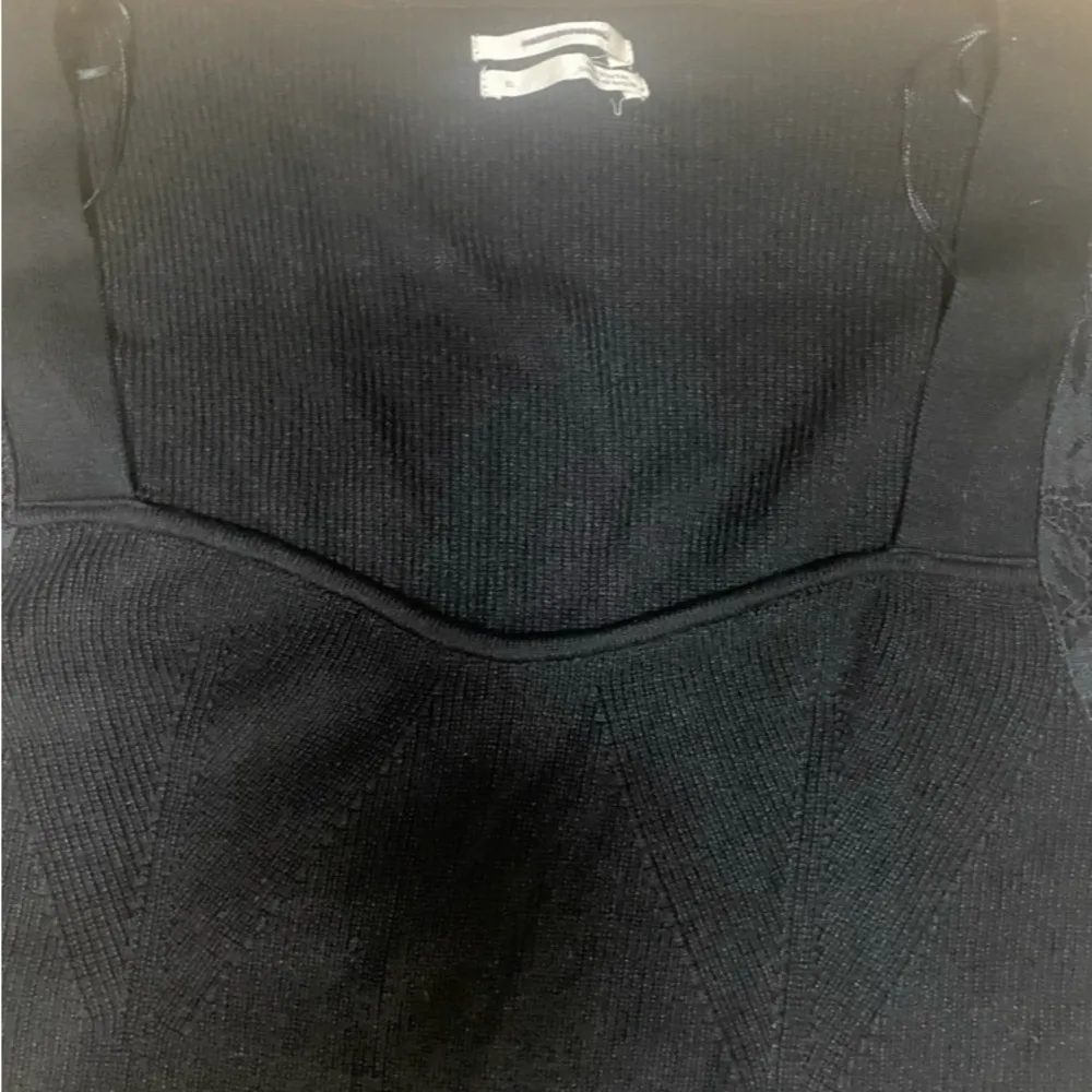 Anthropologie  Black Lace Sweater. Size XL - Image 7