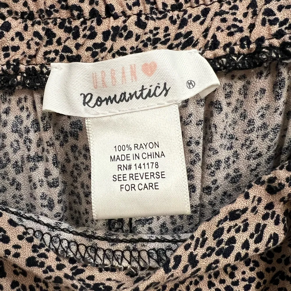 Cheetah Print Wrap Skirt - Image 2